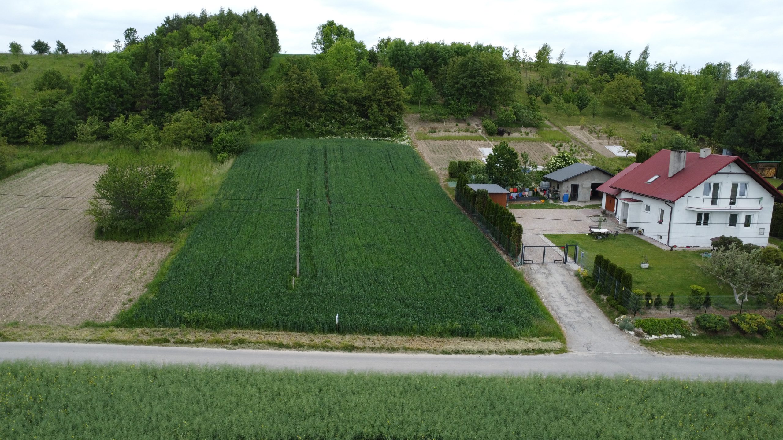 Działka rolna z WZ, 0,45 ha, Januszowice koło Słomnik