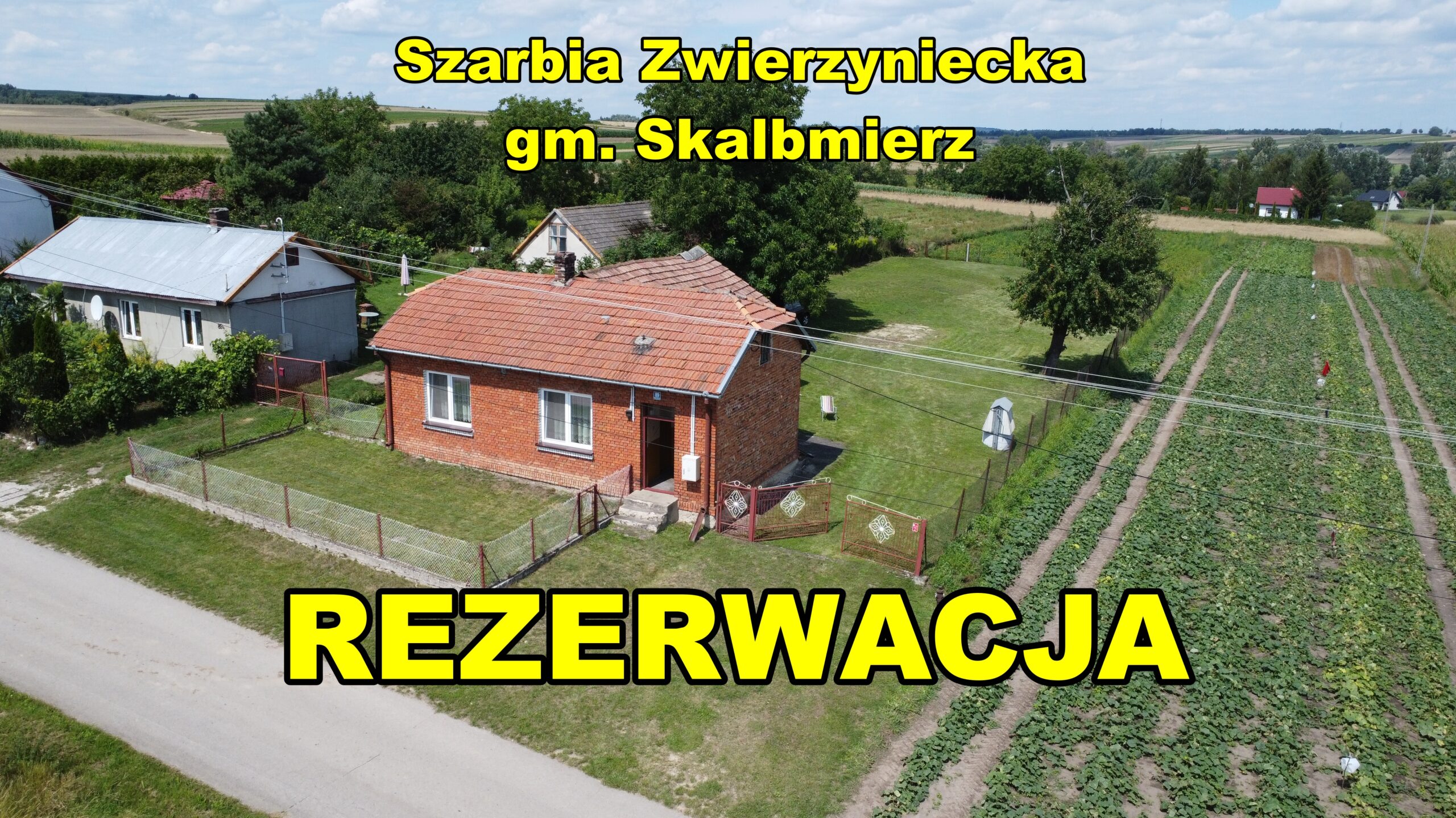 REZERWACJA – Dom 120 m2, Szarbia Zwierzyniecka, gmina Skalbmierz, świętokrzyskie