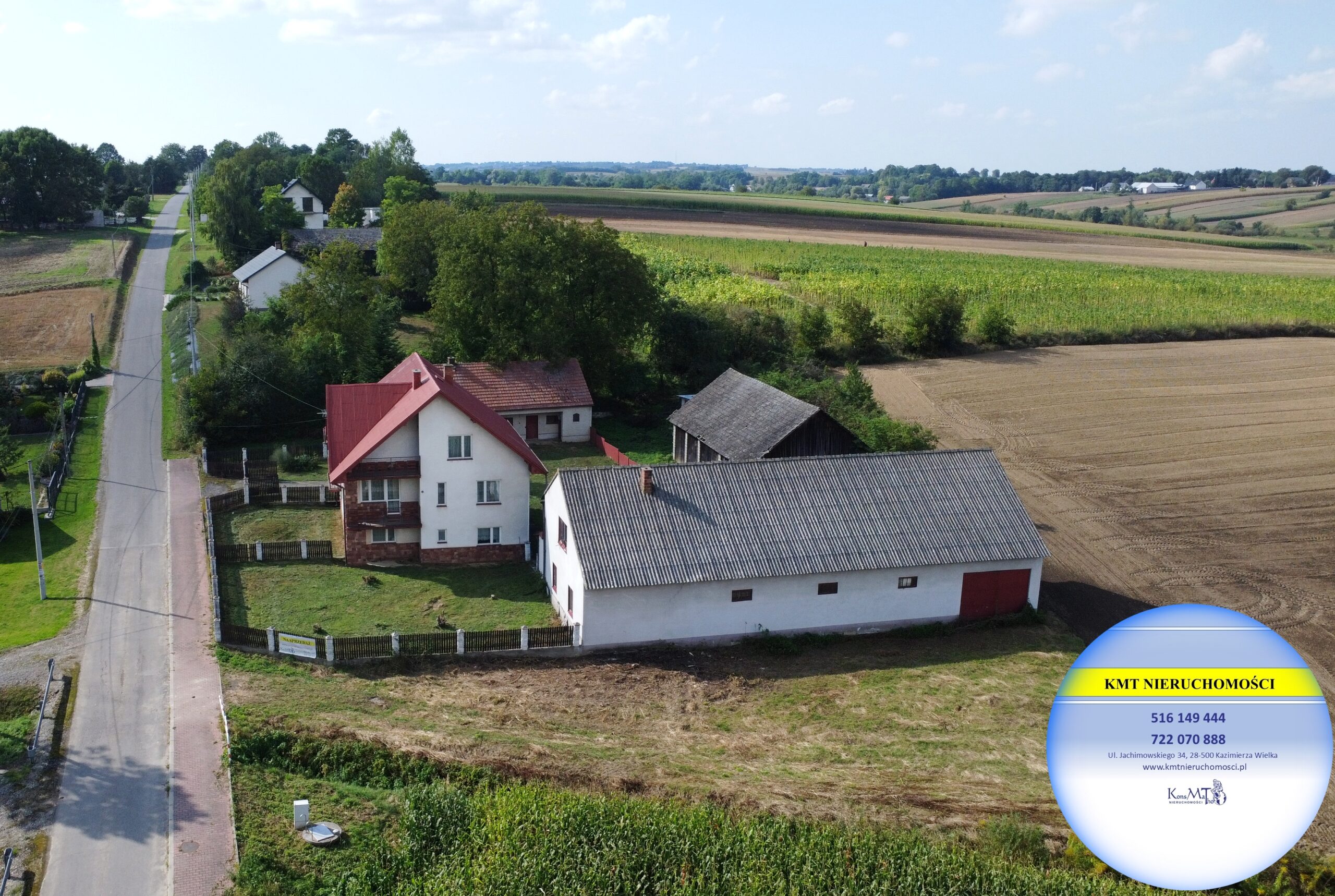 Dom, gospodarstwo, 3,99 ha, Rachwałowice, proszowicki, małopolskie