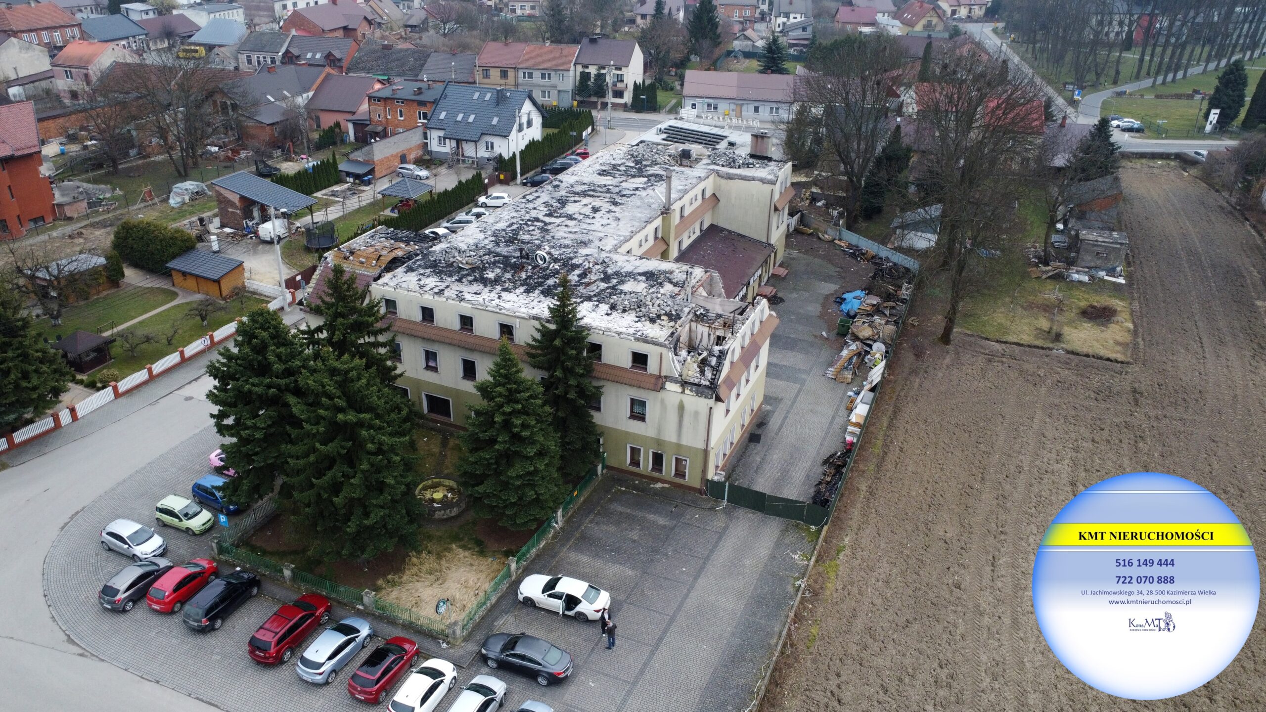 Hotel, budynek hotelowy, Nowe Brzesko, powiat proszowicki, małopolskie.