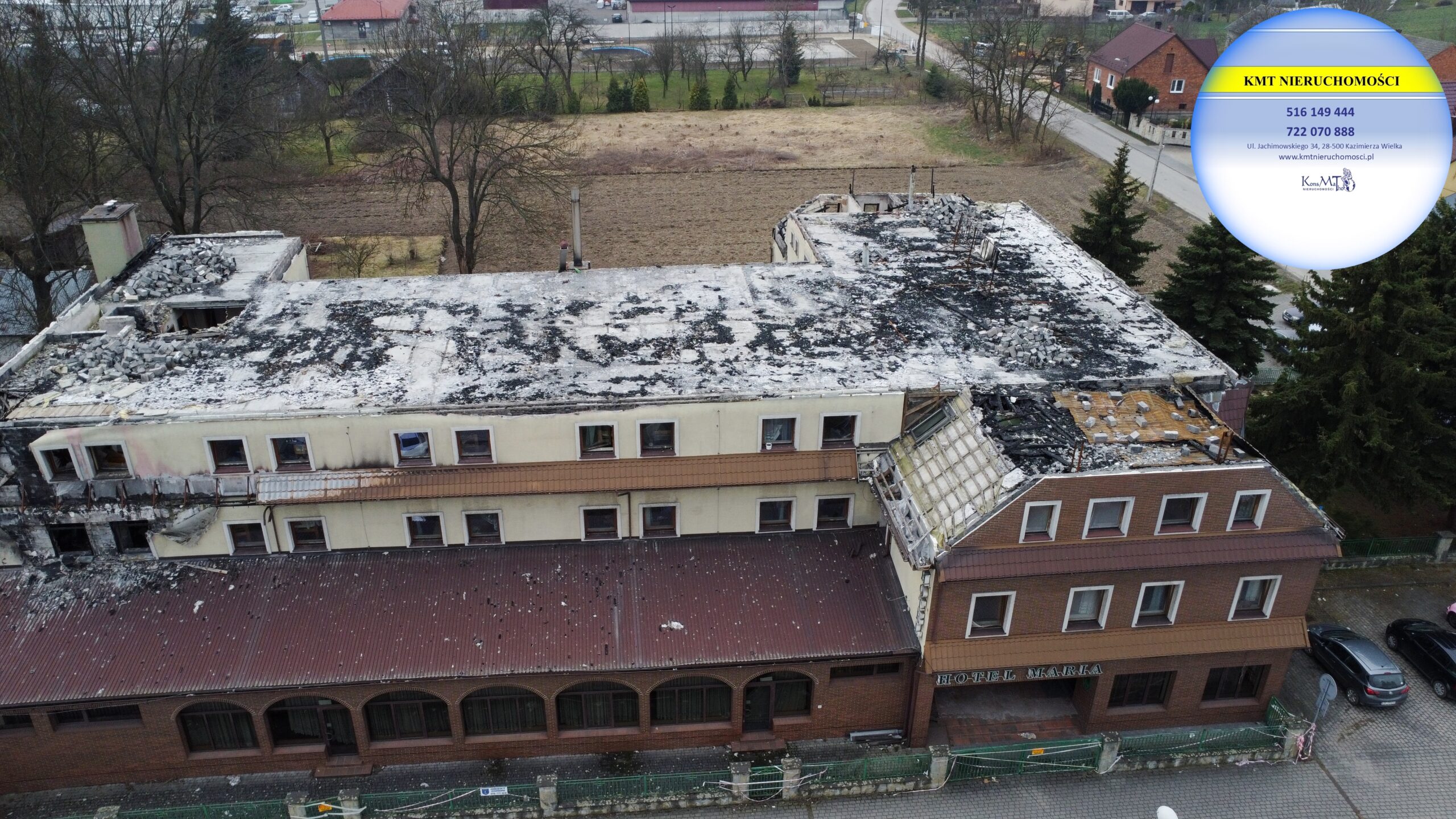 Hotel, budynek hotelowy, Nowe Brzesko, powiat proszowicki, małopolskie.