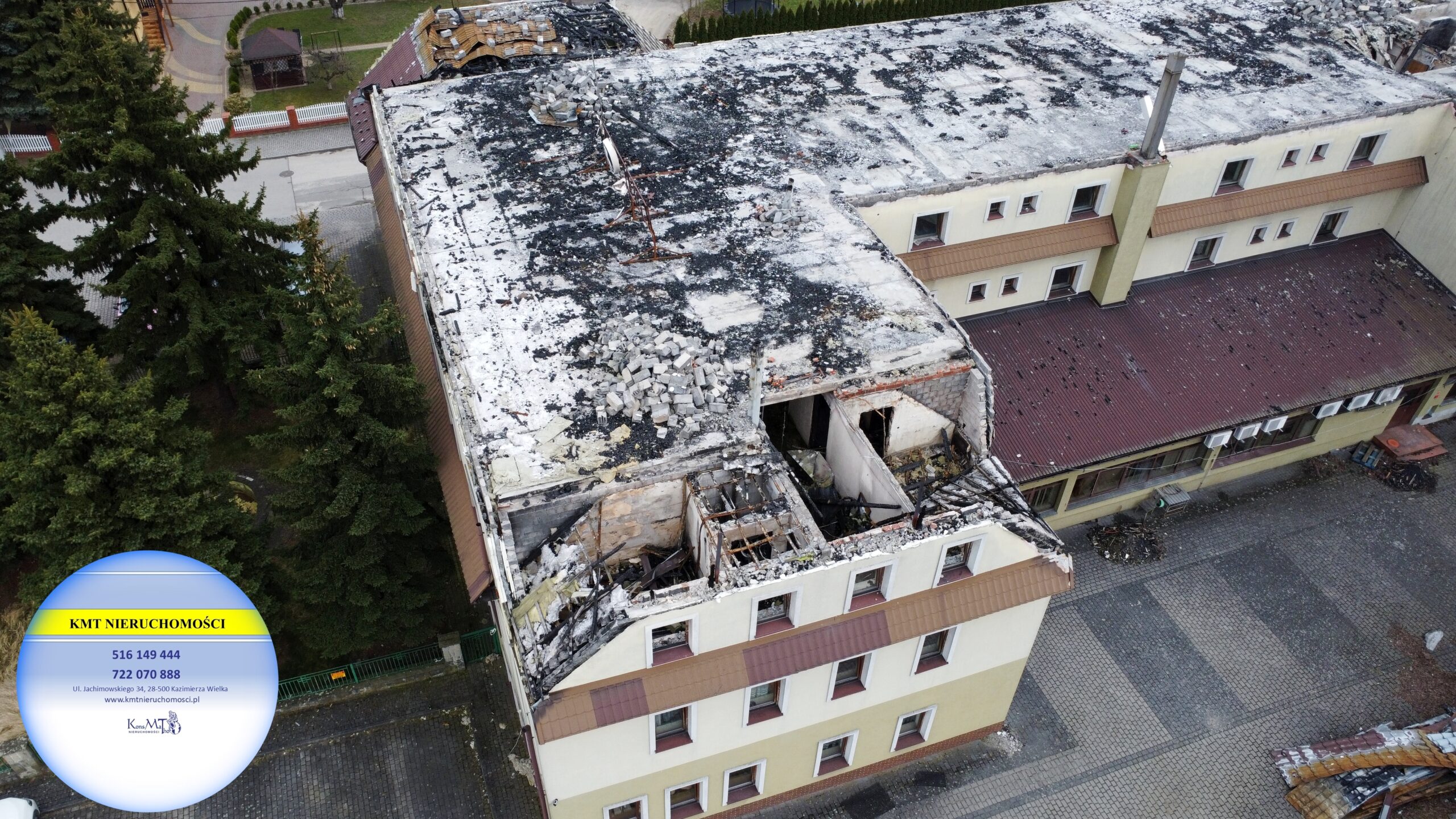 Hotel, budynek hotelowy, Nowe Brzesko, powiat proszowicki, małopolskie.