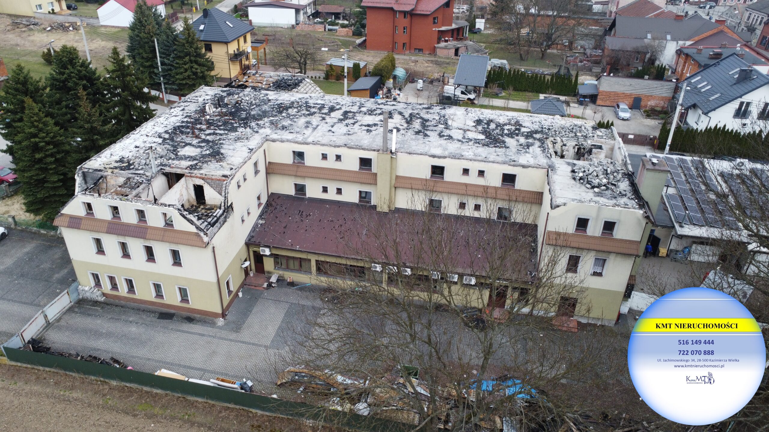 Hotel, budynek hotelowy, Nowe Brzesko, powiat proszowicki, małopolskie.