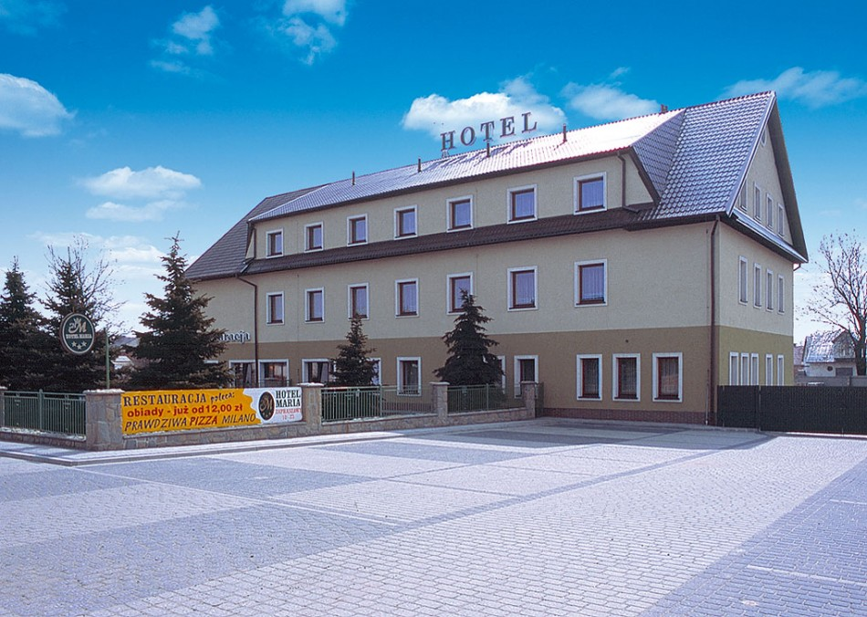 Hotel, budynek hotelowy, Nowe Brzesko, powiat proszowicki, małopolskie.