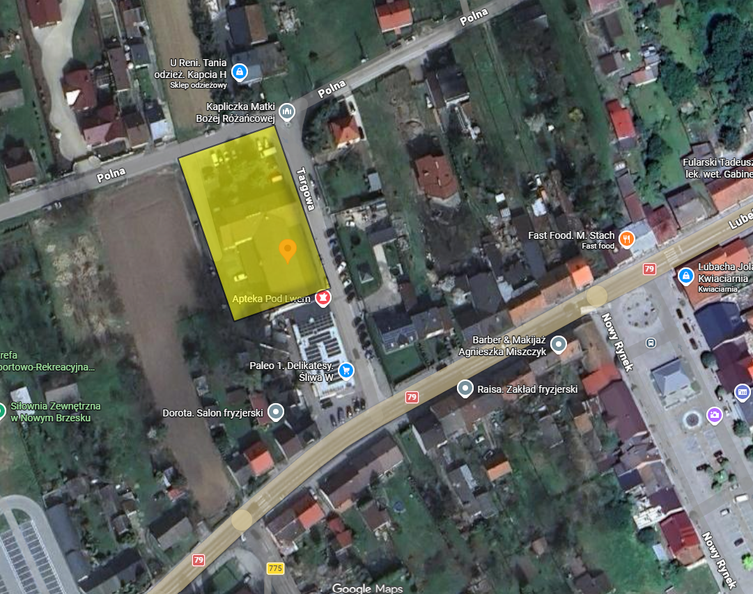 Hotel, budynek hotelowy, Nowe Brzesko, powiat proszowicki, małopolskie.