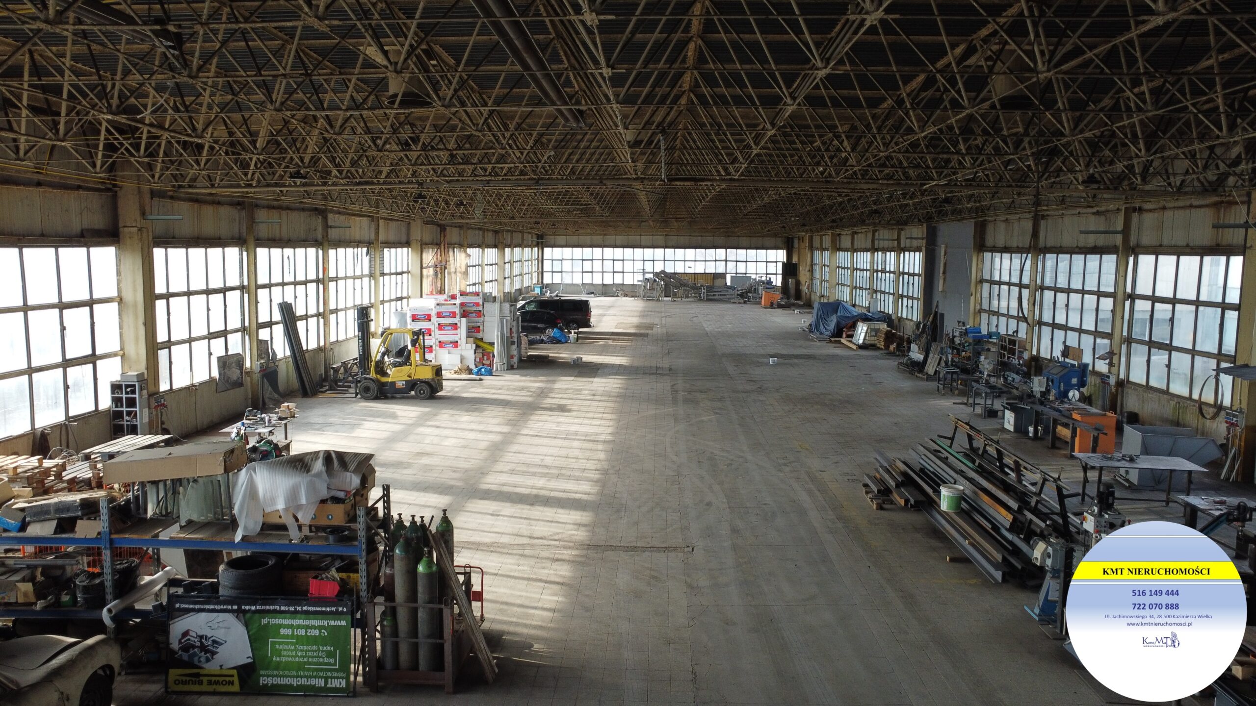 Hala produkcyjna 2850 m2, Kazimierza Wielka, świętokrzyskie
