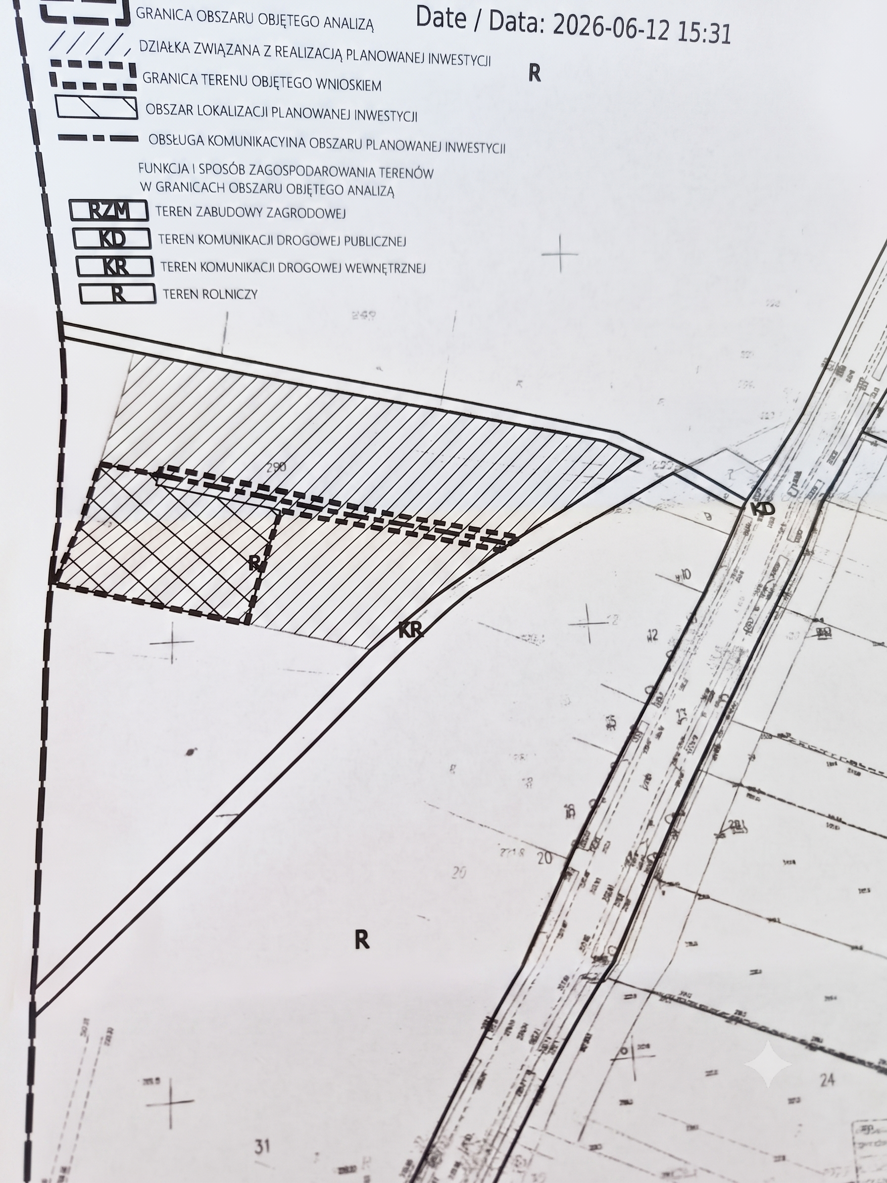 Działki z warunkami zabudowy 0,13 ha – 0,22 ha, Gabułtów, gmina Kazimierza Wielka, świętokrzyskie