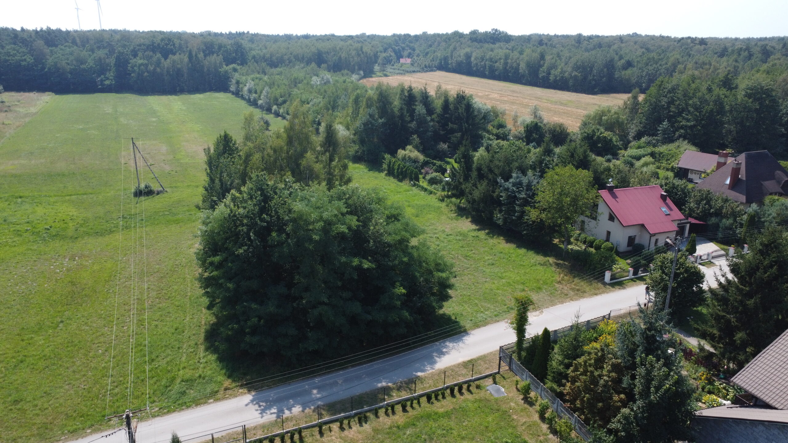 Działki 1,09 ha, Zagajów, gmina Czarnocin, świętokrzyskie