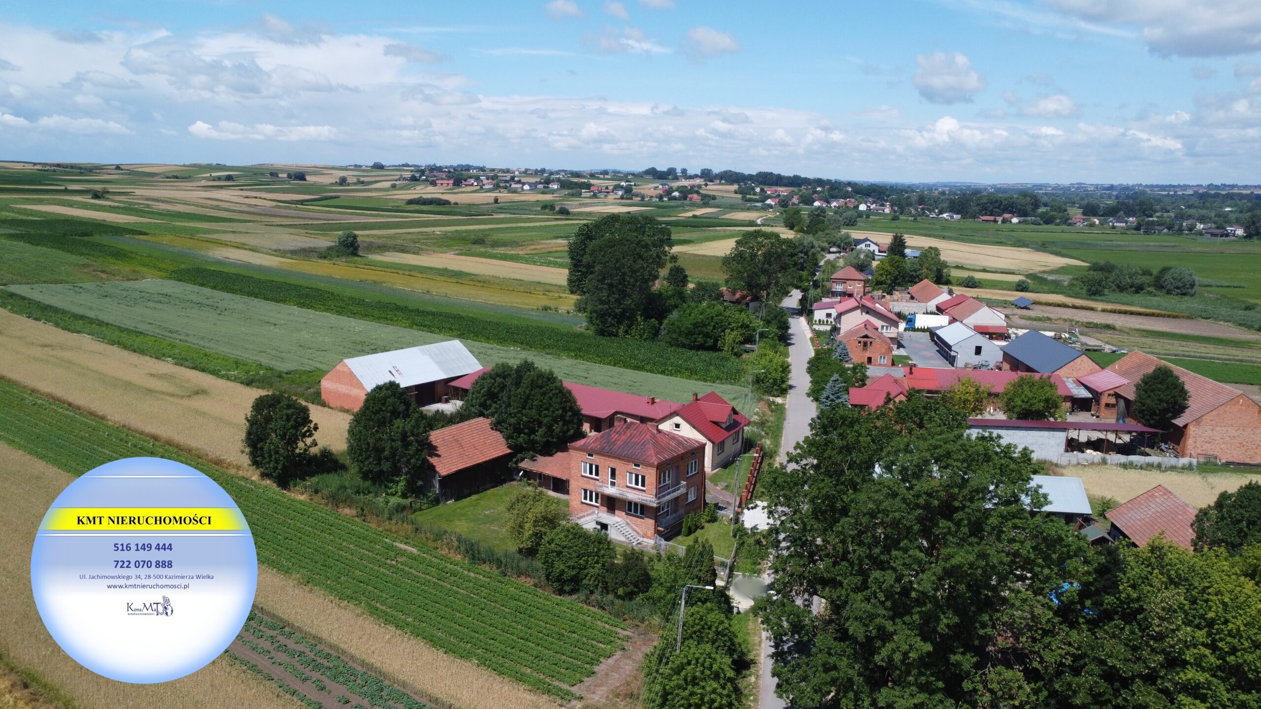 Dom do zamieszkania, Cudzynowice, gmina Kazimierza wielka, świętokrzyskie