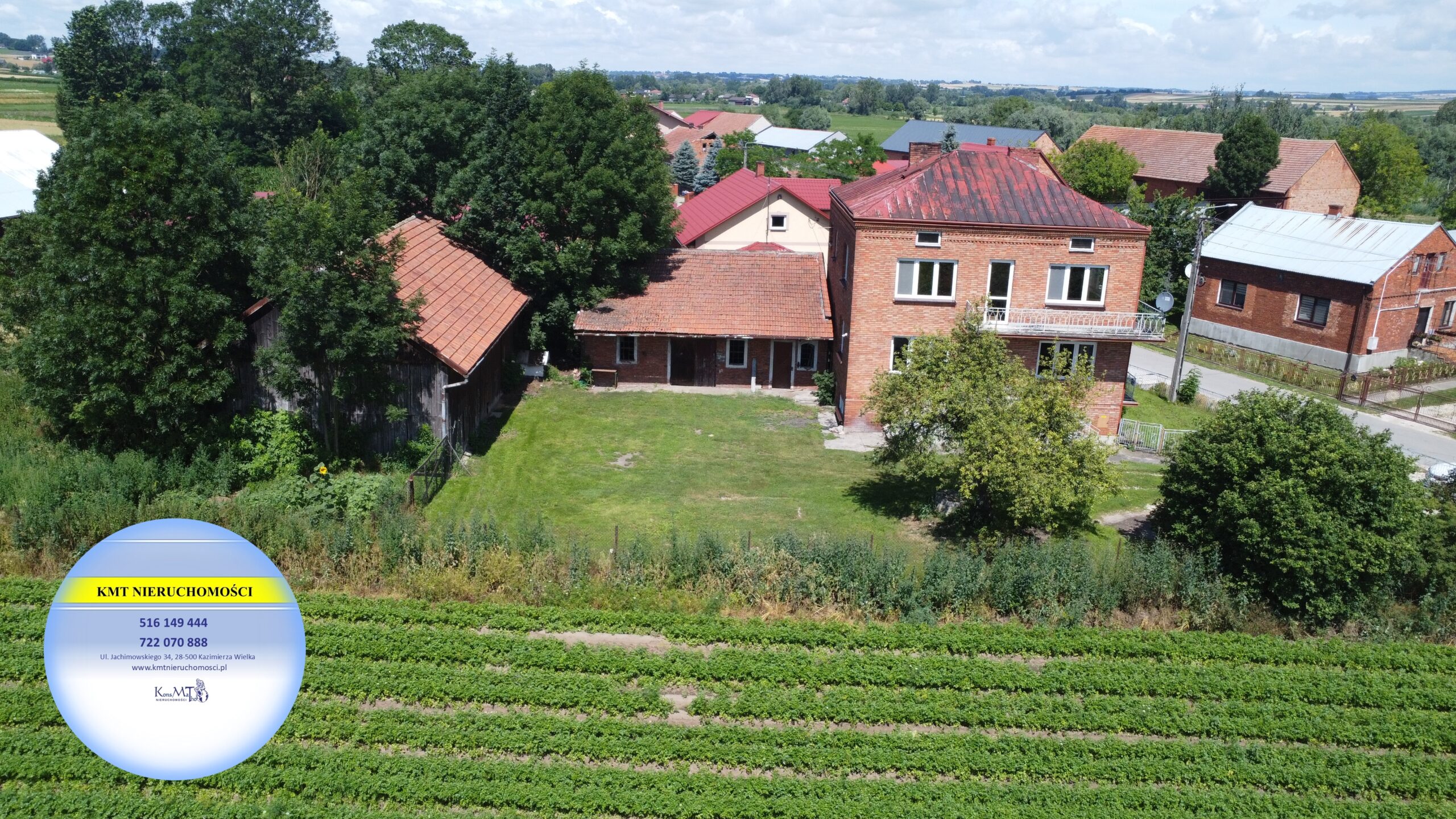 Dom do zamieszkania, Cudzynowice, gmina Kazimierza wielka, świętokrzyskie