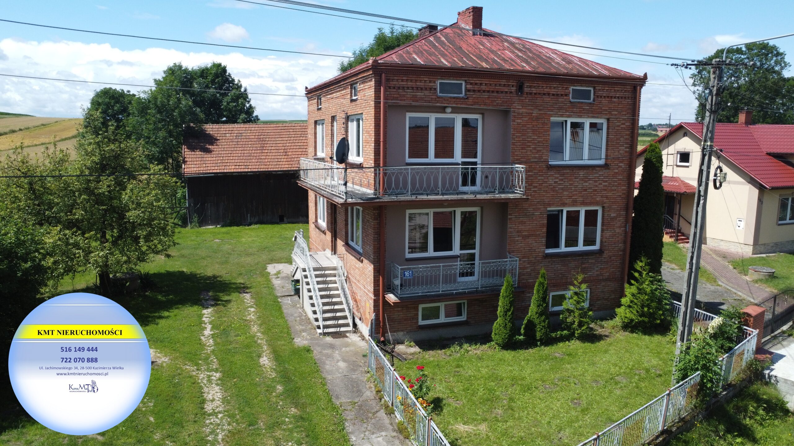 Dom do zamieszkania, Cudzynowice, gmina Kazimierza wielka, świętokrzyskie
